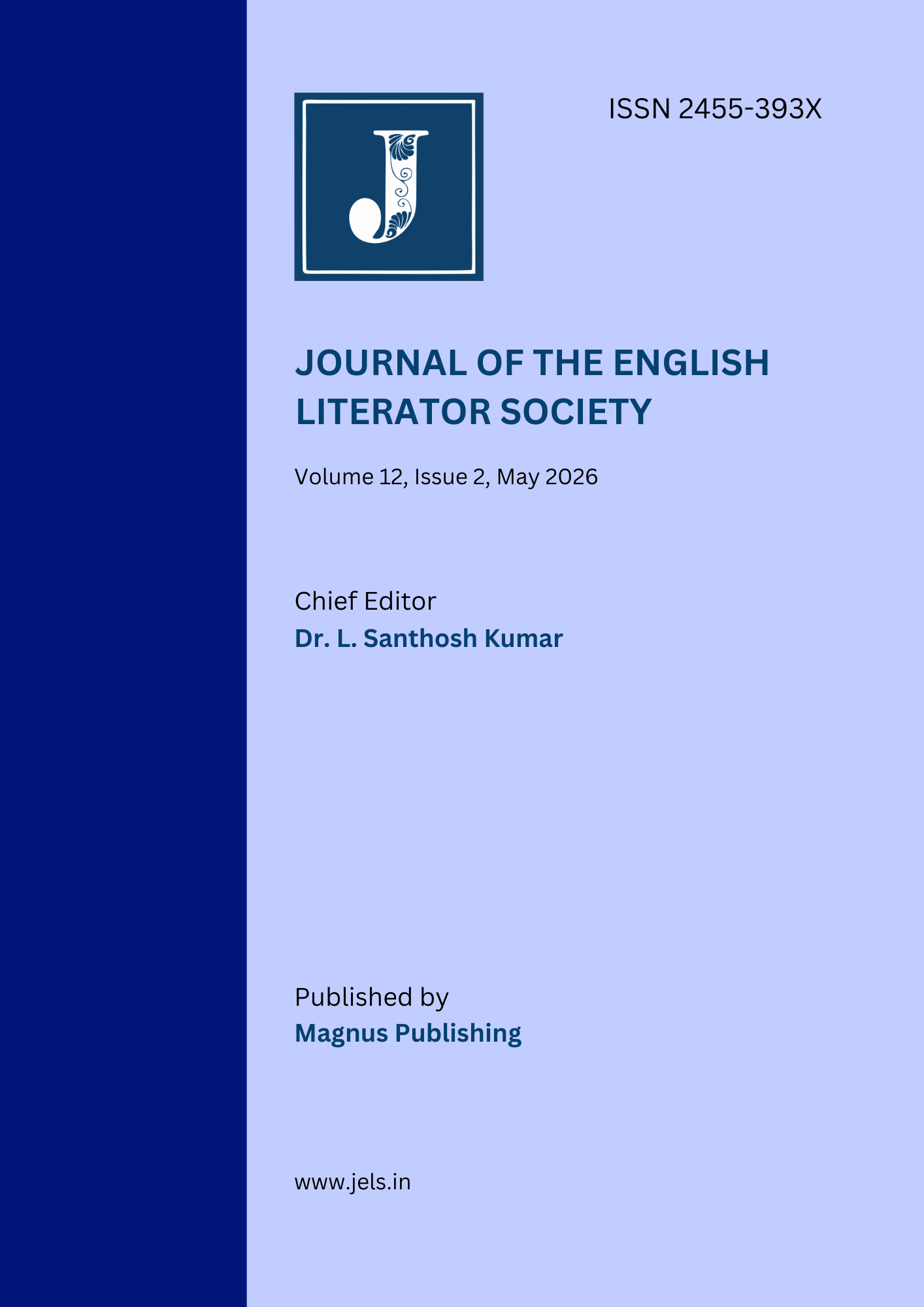 					View Vol. 12 No. 3 (2026): Open Issue on English Studies
				
